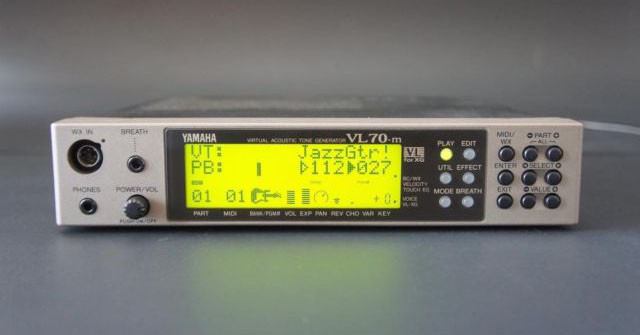 Yamaha VL70-m y Breath Control