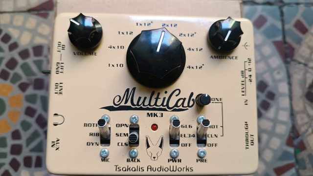 Multicab Tsakalis Audio mk3 simulador de AMP y Cabinet (envío 24h)