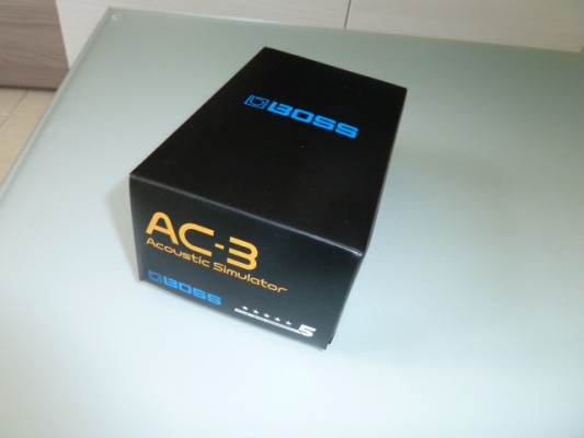 Simulador de Acustica BOSS AC-3 (INCLUYO FUENTE DE ALIMENTACION Y PILA) <<REBAJADO>>