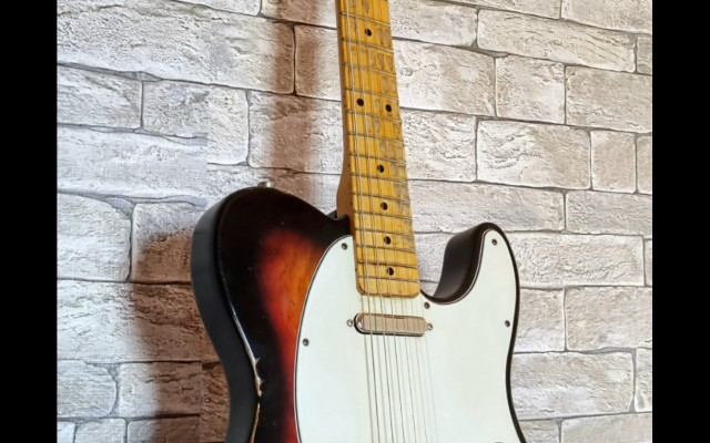 Telecaster 59. Bad Dog Relic Guitar.