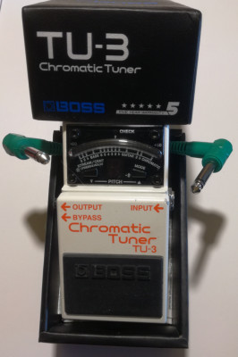 Chromatic Tuner TU 3 Afinador Boss
