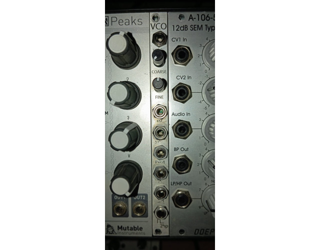 2HP VCO Eurorack