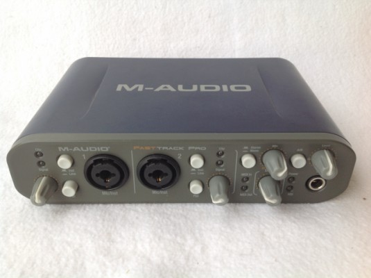 O cambio...Interfaz de audio M-Audio Fast Track Pro