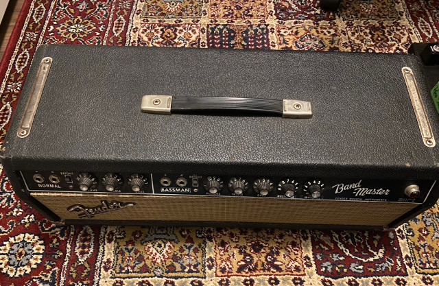 Amplificador FENDER BANDMASTER Blackface '67 con Mods.