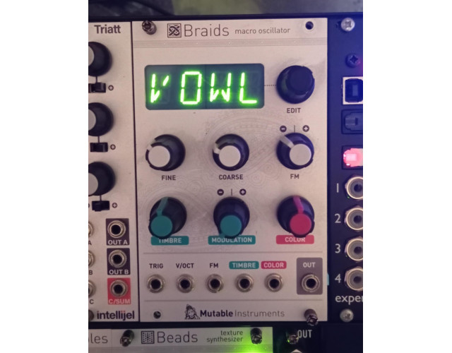 Mutable Instruments Braids