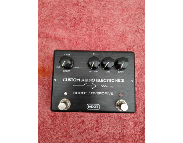 Pedal MXR MC-402 CAE Custom Audio Boost/Overdrive