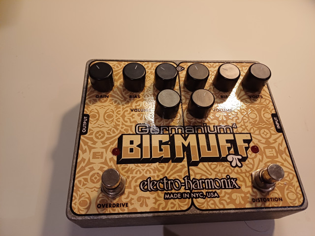 Ehx Big Muff Germanium fuzz y overdrive