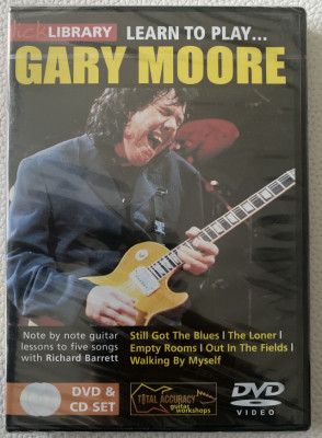 Gary Moore DVD Nota por Nota Learn to Play