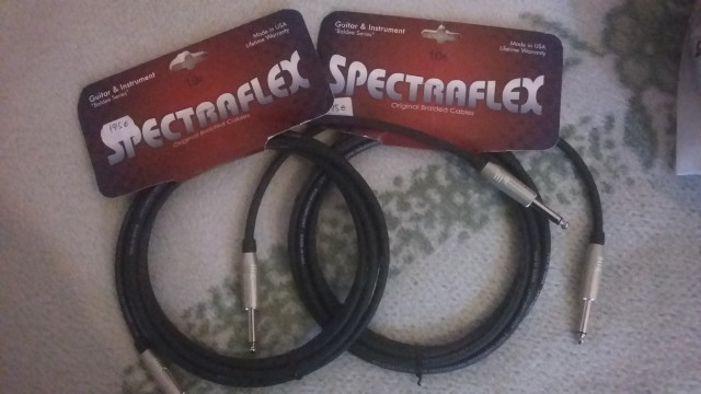 Cables SPECTRAFLEX "baldee Series" 3 Metros . NUEVOS SIN USAR