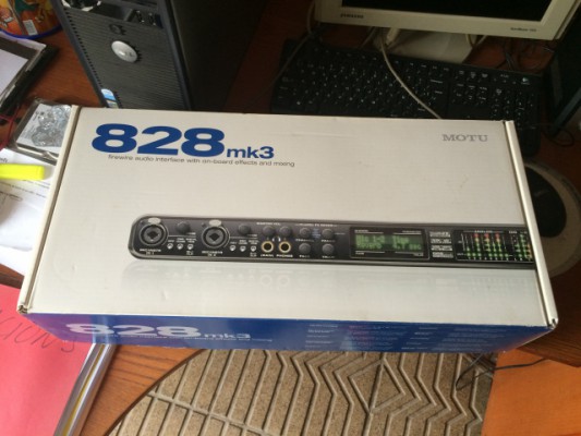 Se vende tarjeta de sonido MOTU 828 MK3