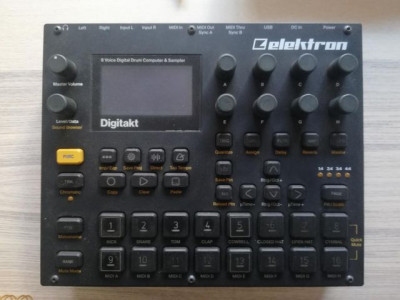 digitakt elektron sampler drummachine