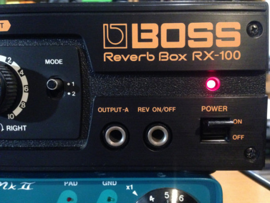 BOSS RX-100 Reverb de Muelles