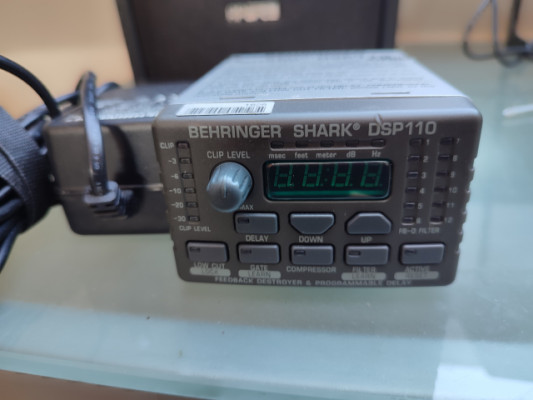 behringer shark dps110 procesador multiefectos