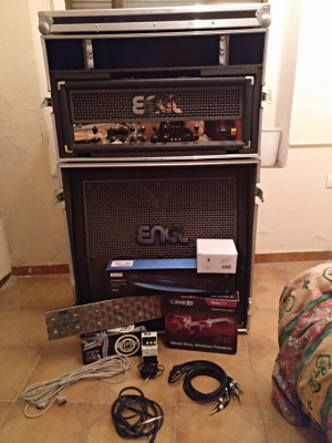 Amplificador ENGL + Pantalla ENGL + accesorios