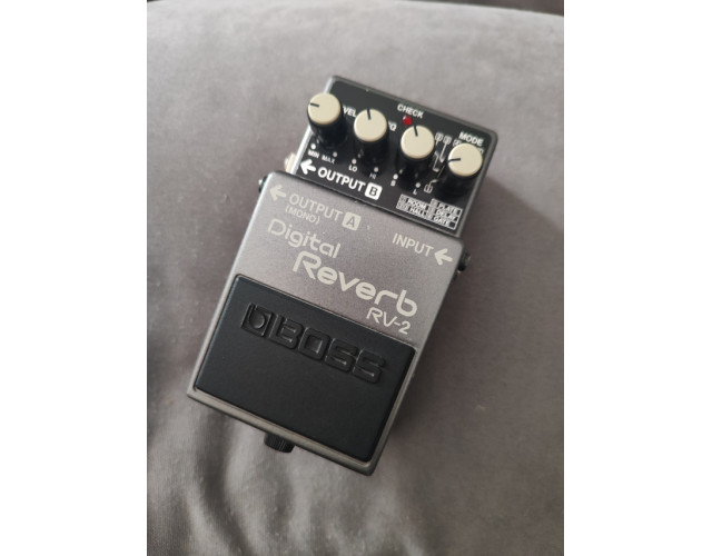 Boss RV-2 Reverb. Made in Japan.