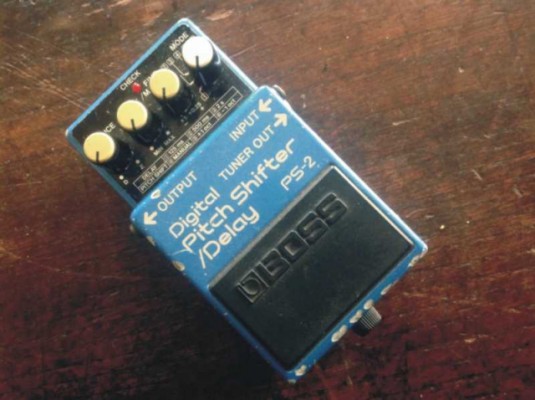 BOSS PS-2 (Digital Pitch shifter / Delay). Made in Japan. 1988.