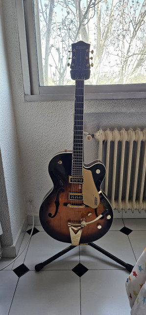 Guitarra Gretsch 5120 dynasonic customizada
