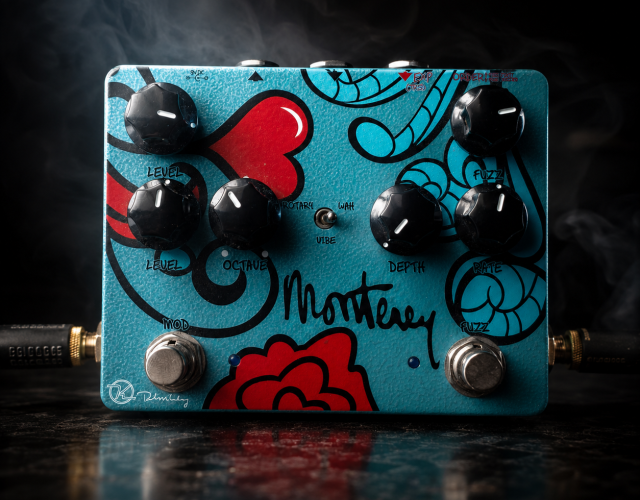 Keeley Electronics Monterey Rotary / Fuzz / Vibe / Harmonic Wah