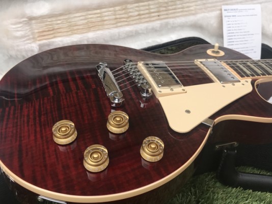 Gibson Les Paul Traditional Wine Red 2012 -cambio Telecaster