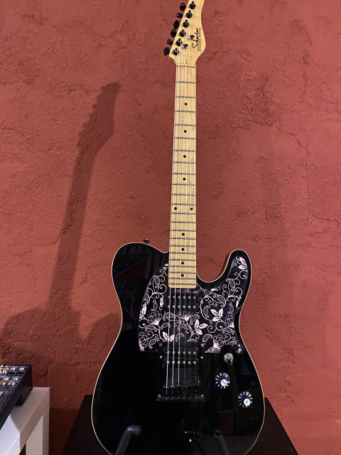 Telecaster Schecter Pt black