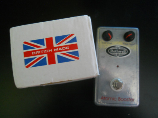 pedal overdrive, Treble boster,  ROTHWELL Atomic Boster