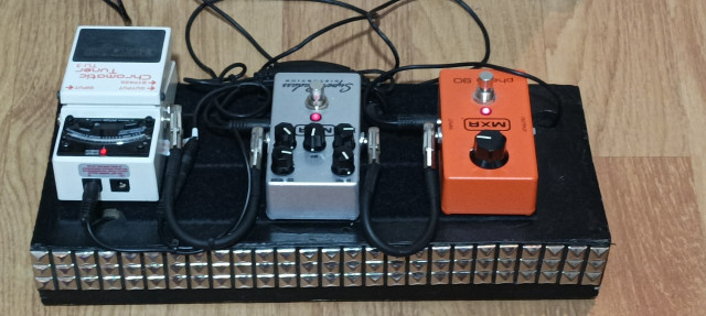 Pedal phase90,MXR, super bandas, afinador boss