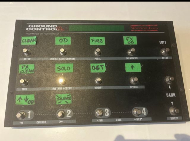 Pedalera midi Ground Control