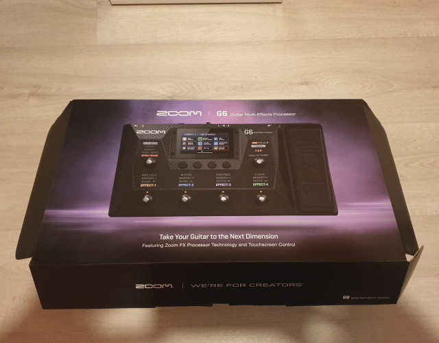 Modelador-Multiefectos ZOOM G6