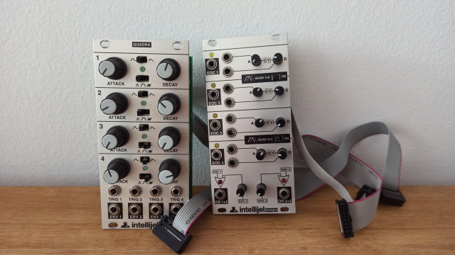 Intellijel Quadra + Expander