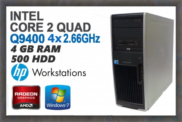 HP INTEL QUAD CORE 4X2, 6 GHZ 4GB