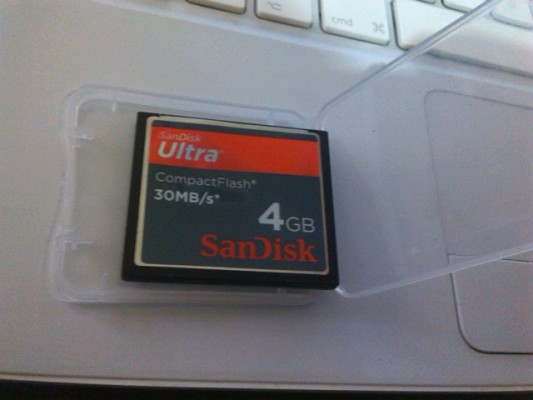 Tarjeta Compact Flash - SanDisk Ultra- 4Gb - 30Mb/s