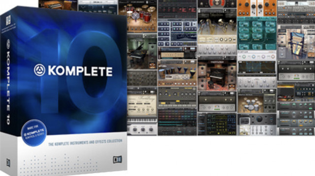Komplete 10  ( sampler, syntetizadores, instrumentos virtuales )