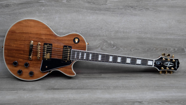 Epiphone Les Paul Custom Koa natural