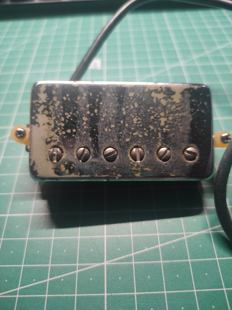 Humbucker Schaller Golden 50 puente