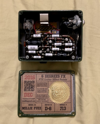 6 Degrees FX/Millie fuzz 超希少 ファズフェイス~マフ CLASSIC FUZZ
