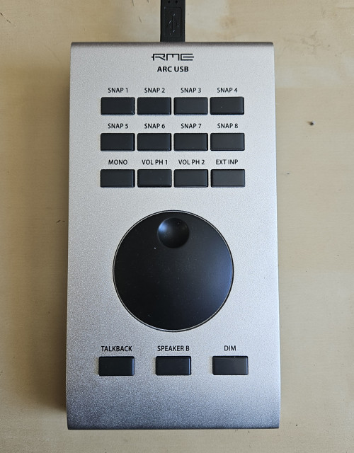 RME ARC USB Control Remoto
