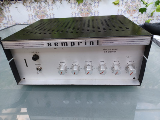 Amplificador Semprini ST 280/M de 1967