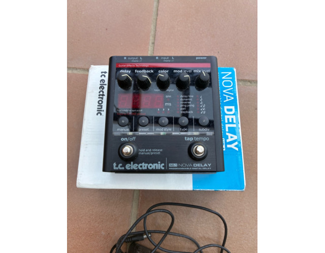 TC Electronic Nova Delay de segunda mano por 110 € en Gipuzkoa