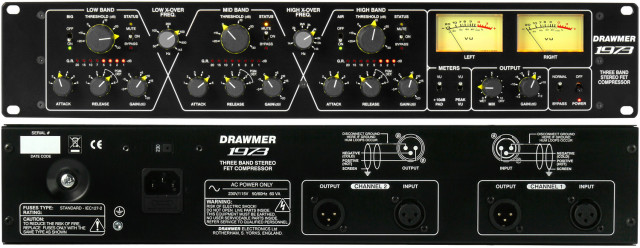 Drawmer 1973  compresor Multibanda Analogico NUEVO