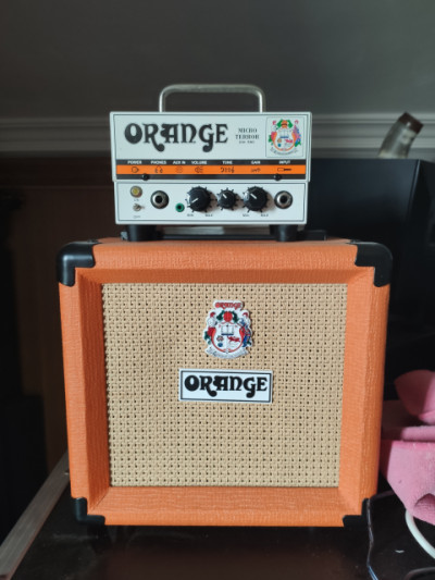 Amplificador Orange Micro Terro + Pantalla Orange PPC 108