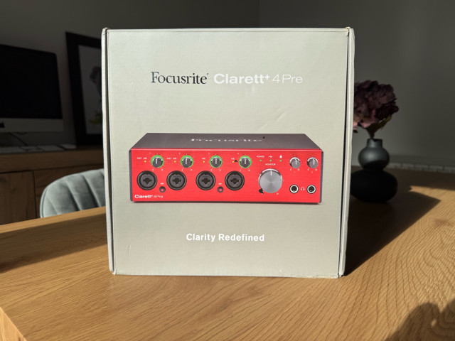 Focusrite Clarett+ 4 Pre