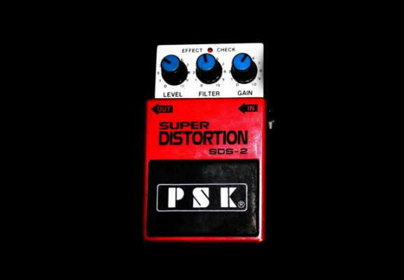 Pedal de distorsion/overdrive Psk Sds-2 Super Distortion (1980)