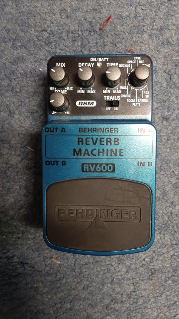 reverb machine rv600