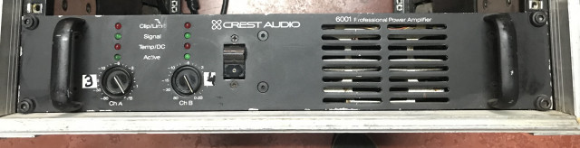 Vendo etapa Crest Audio 6001  2x430W - 8 ohm    2x700W - 4 ohm