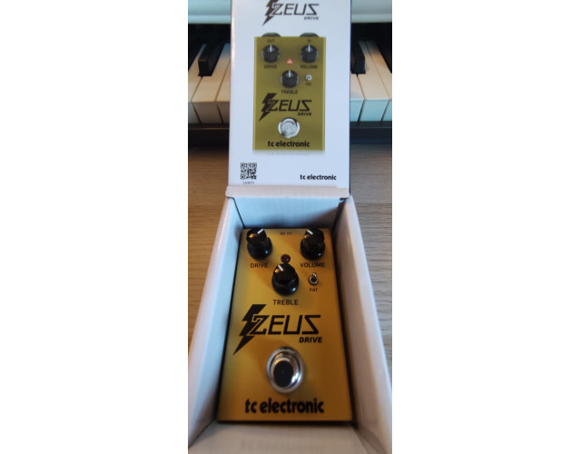 Pedal Zeus drive overdrive TC Electronics