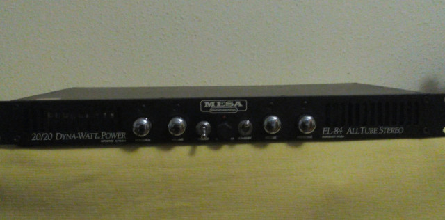 Mesa boogie 20/20 dyna watt power amp.