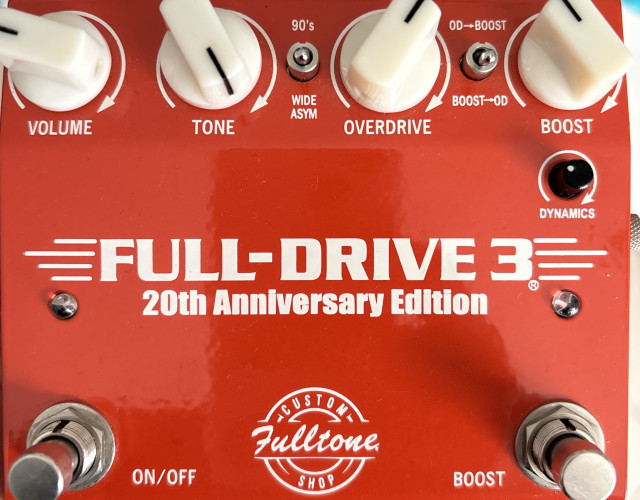 Fulltone Full-Drive 3 – 20th Anniversary Limited Edition