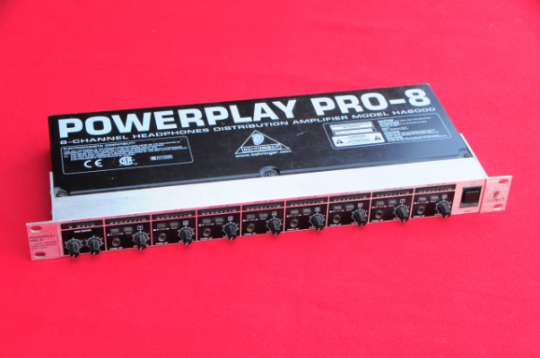 Amplificador de cascos Behringer PowerPlay Pro-8 HA8000