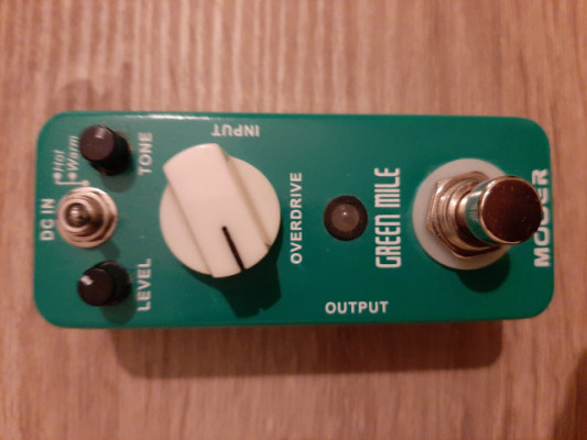 Pedal Overdrive Mooer Green Mile
