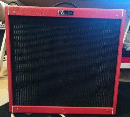 Fender Hot Rod DeVille 410 III rojo